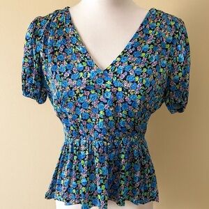 Topshop Floral Top